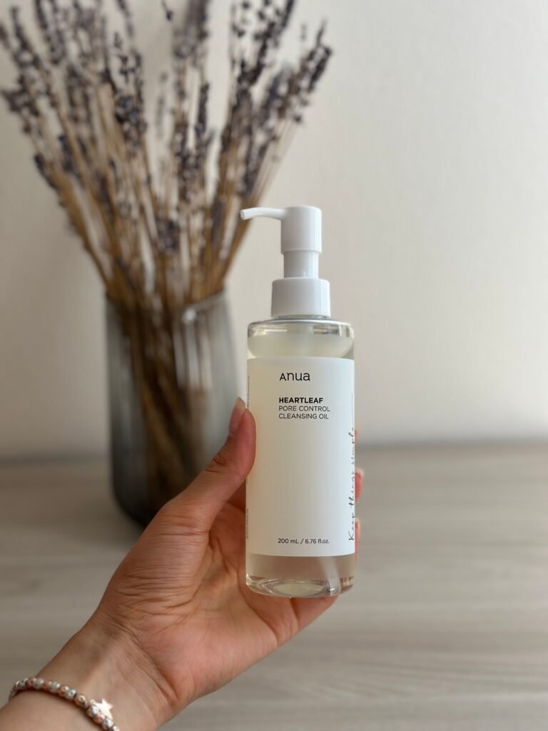 Packaging of Anua Heartleaf Pore Control Cleansing Oil